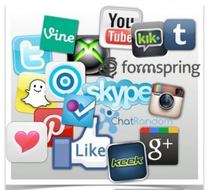 Social media sources kik skype vine etc